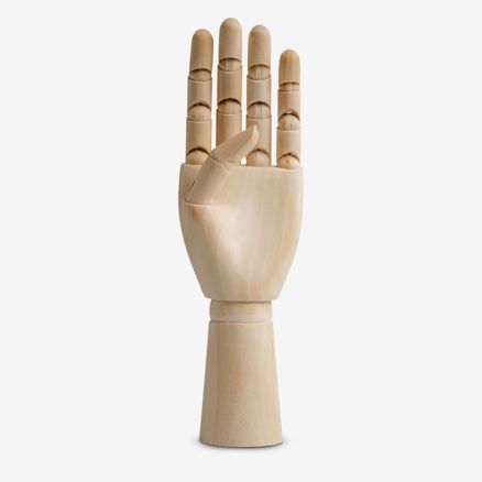 Studio Essentials : Wooden Hand 12in (Apx.30cm)