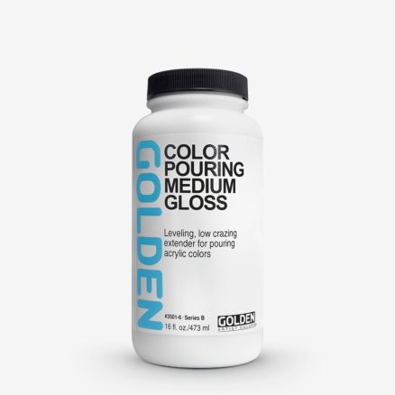 Golden : Colour Pouring Medium : Gloss : 473ml (16oz)