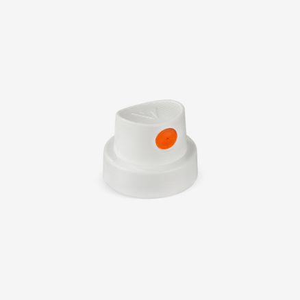 Molotow : Silent Fat Cap : 5cm Line Width : White/Orange