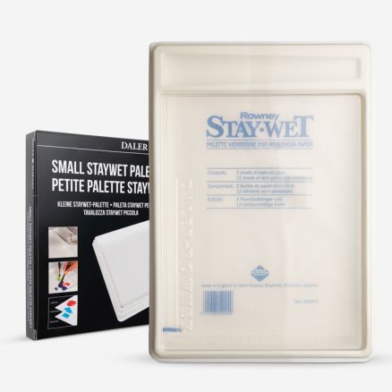 Daler Rowney : Stay Wet Palette with lid SMALL 10x11in
