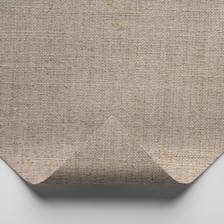 Belle Arti : CL696 Fine Linen : 361gsm : Clear Glue Sized : Single Coat : 10x15cm : Sample : 1 Per Order