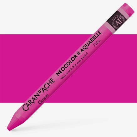 Caran d'Ache : Neocolor II : Watercolour Crayon : Purple