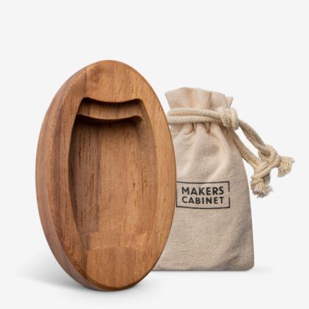 Makers Cabinet : Dark Walnut Base : For Brass Hovel