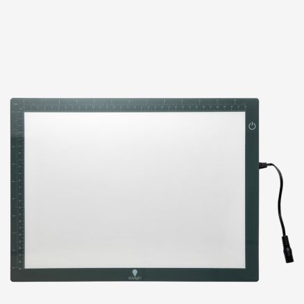 Daylight Lighting : Wafer Light Pad : Ultra Slim A4 Light Box : UK Plug