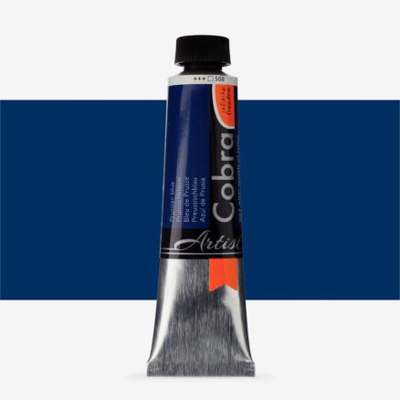 Royal Talens : Cobra Artist Water Mixable Oil Paint : 40ml : Prussian Blue