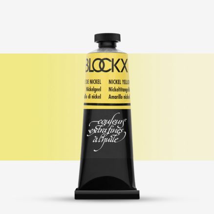 Blockx : Oil Paint : 35ml : Nickel Yellow