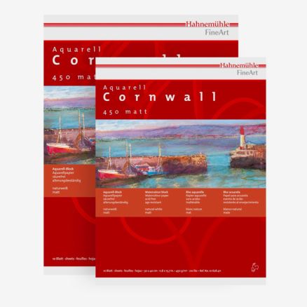 Hahnemuhle : Cornwall Watercolour : 450 gm : 10 Sheets