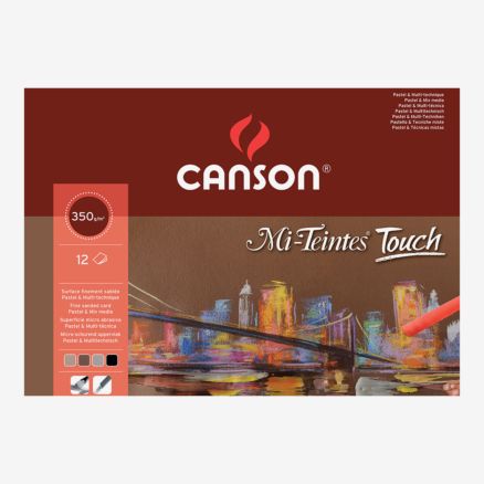 Canson : Mi-Teintes Touch : Pastel Paper Pad : 350gsm : A3