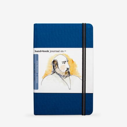 Hand Book Journal Company : Drawing Journal : 8.25x5.5in : Portrait : Ultramarine Blue