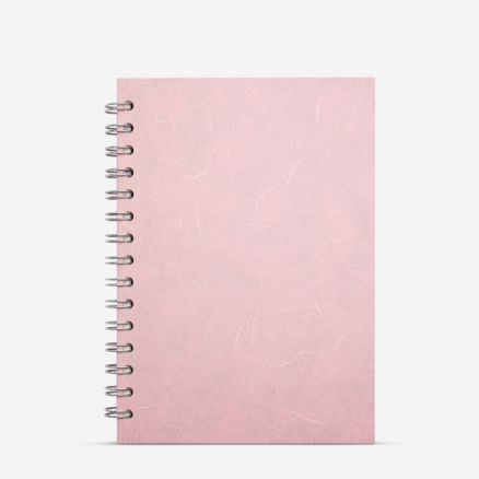 Pink Pig : Watercolour Sketchbook : 270gsm : A5 : Pale Pink Cover : Portrait
