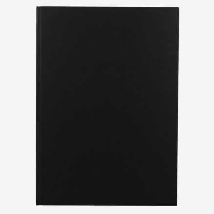 Seawhite : Black Cloth Case Bound Sketchbook 140gsm : A3 Portrait