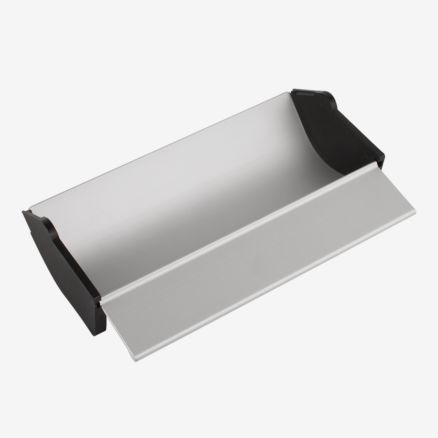 Jackson's : Aluminium Coating Trough : 9 inches : with plastic removable end caps