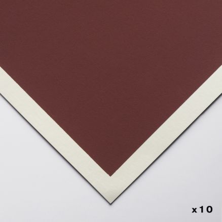 Art Spectrum : Colourfix Original : Pastel Paper : 50x70cm : Burgundy : Pack of 10
