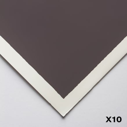 Art Spectrum : Colourfix Smooth : Pastel Paper : 50x70cm : Aubergine : Pack of 10